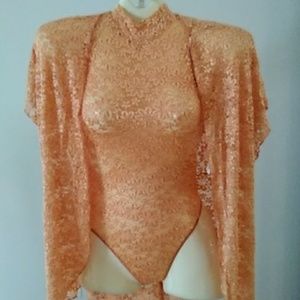 Shirley of Hollywood teddy with jacket 3 pc. Set